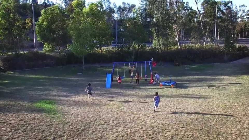 Fitness Reality Kids 'The Ultimate' 8 Station Sports Series Metal Swing Set with Basketball and Soccer - image 2 of 16