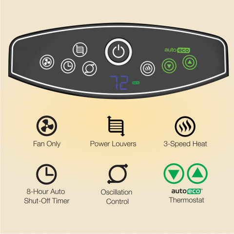 Easy-to-Use Digital Controls