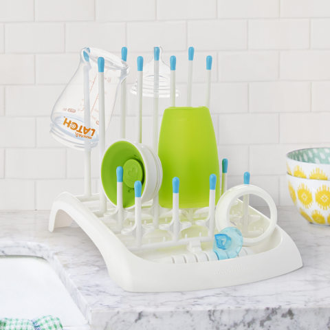 Munchkin Bottle Drying Rack, Assorted Colors - Shop Cleaning at H-E-B