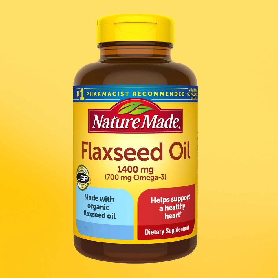 DR. ADORABLE 100% Pure Organic Flax Seed Oil – Cold Pressed, Virgin, Raw, 8 Oz