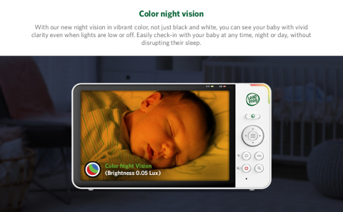 1080P HD 5 Color Screen Video Baby Monitor - KENTFAITH