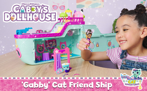 Gabby's Dollhouse la Nave da Crociera di Gabby, Playset con 2 Personag –  The Toys Store