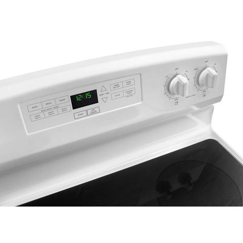 Amana® 30 White Free Standing Electric Range, Classic Maytag