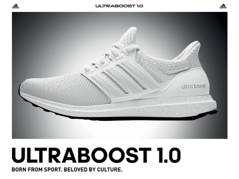 シューズ(男性用) ULTRABOOS 1.0 Adidas Ultra Boost 1.0 OG Men's Size 10 Running Shoes Core