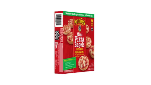 Annie's Uncured Pepperoni Mini Pizza Bagels 9 Count