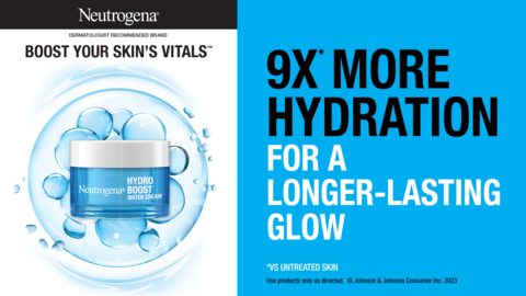 Boost your skin vitals with new Neutrogena Hydro Boost Water Cream