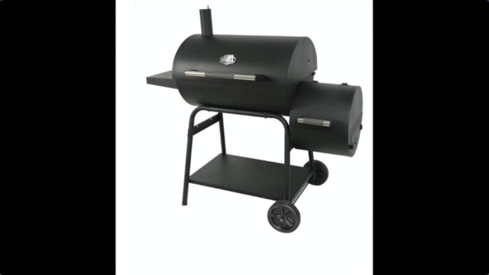 Walmart charcoal outlet smoker grill