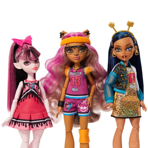 Monster High Ghoul Spirit Doll 6 Pack Sport Theme Collectible Set with 6 Characters Walmart