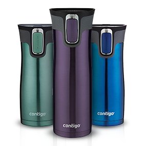 16 oz Contigo West Loop 2.0 (Red) - 34263 - IdeaStage Promotional Products