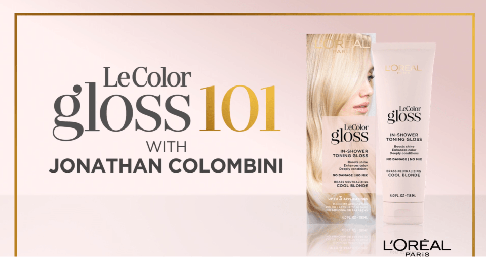 L'Oreal Paris Le Color Gloss One Step Toning Gloss Hair Color, Silver