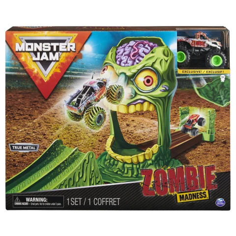 Monster Jam, Official Zombie Madness Playset Featuring Monster Jam, Official Zombie Madness Playset Featuring