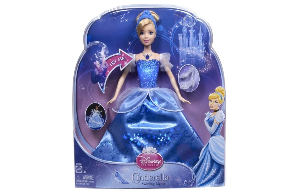 Disney Princess Cinderella Swirling Lights Doll