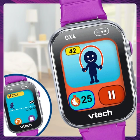 Vtech Kidizoom Smartwatch Dx4 Blue (bilingual Version Smartwatch