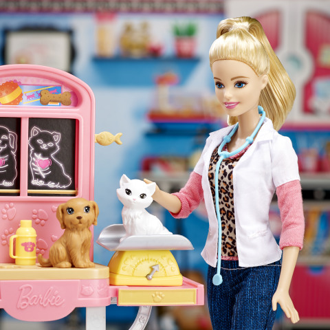 Barbie Careers Play Pet Vet - Walmart.com