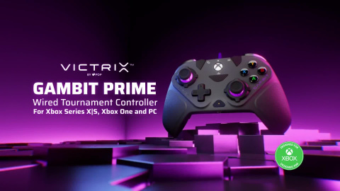 PDP Victrix Gambit Prime Wired Tournament Controller - Micro
