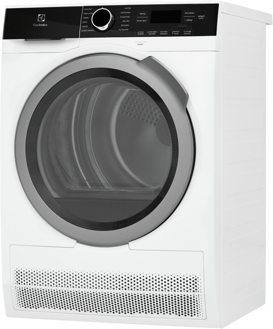 Electrolux 4 Cu Ft Stackable Ventless Electric Dryer White Energy Star In The Electric Dryers Department At Lowes Com