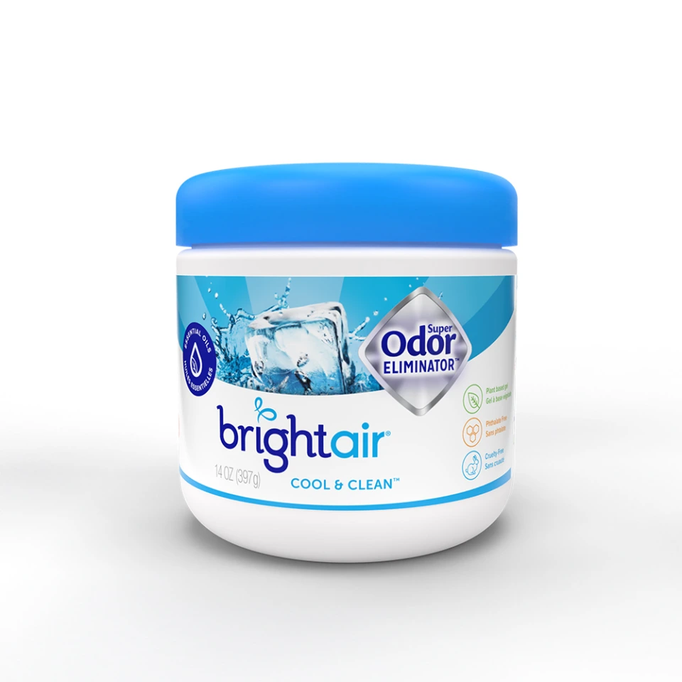 Bright Air Super Odor Eliminator Air Freshener - 450 ft - 14 fl oz (0.4 quart) - Island Nectar, Pineapple - 60 Day - 1 Each Bright Air Super Odor Eliminator Air Freshener - 450 ft - 14 fl oz (0.4 quart) - Island Nectar, Pineapple - 60 Day - 1 Each
