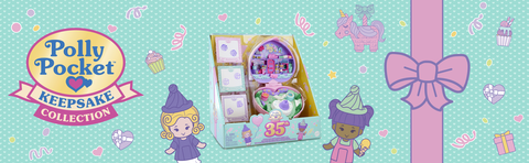 POLLY POCKET 35th Birthday Partytime Stamper | Mattel