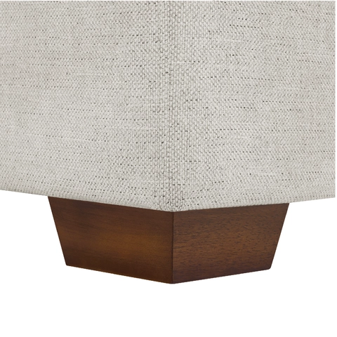 Detailed picture of leg of sectional