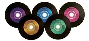 Verbatim 700 MB 80-Minute 52x Digital Vinyl CD-Rs, 50 Count