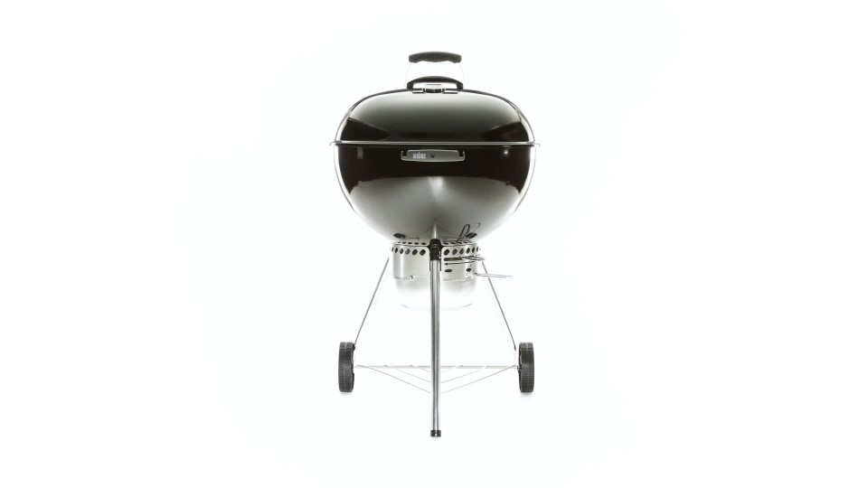 Weber 22 in. Original Kettle Premium Charcoal Grill in Black with Built-In  Thermometer 14401001 - The Home Depot