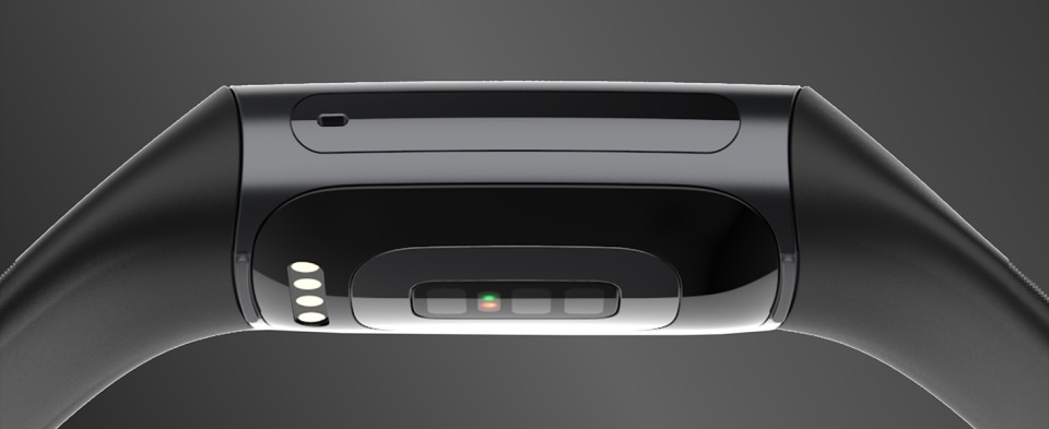 Fitbit Charge 5 Fitness Tracker - Lunar White/Soft Gold Stainless Steel - image 2 of 9