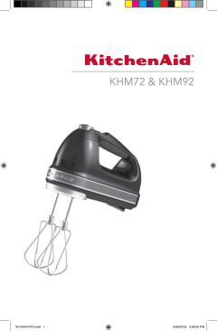 KitchenAid 100 Year Limited Edition Queen of Hearts 7-Speed Hand Mixer