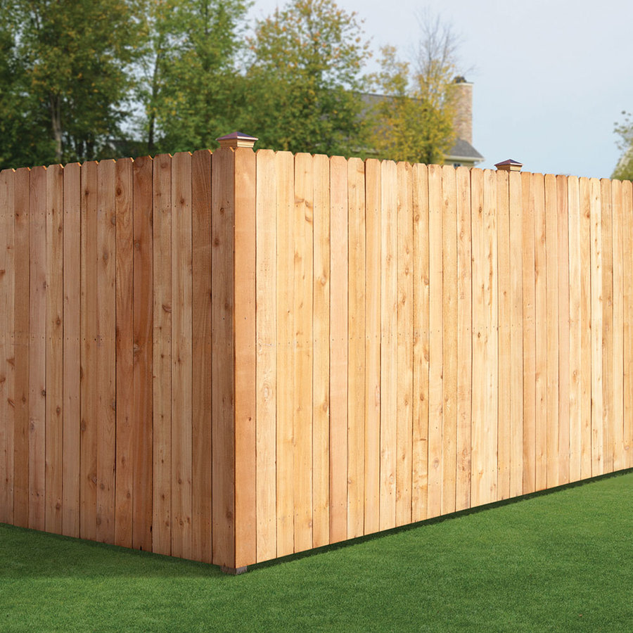 Fence Fence panels, Dog ear fence 8-Foot Treated Solid Dog...