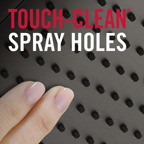 Touch-Clean Spray Holes