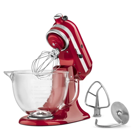 KitchenAid Artisan Design Tilt-Head Stand Mixer in Candy Apple cheapest Red