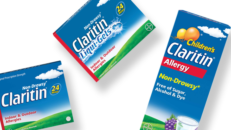 Claritin Liqui-Gels, 24-Hr Non-Drowsy Allergy Relief, Loratadine ...