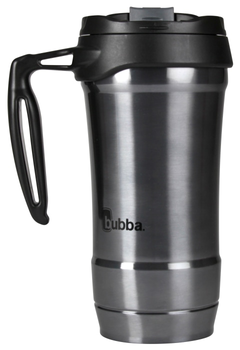  Bubba Hero XL Vacuum-Insulated Stainless Steel Travel Mug,  Large Travel Mug with Leak-Proof Lid & Sturdy Handle, Keeps Drinks Cold up  to 21 Hours or Hot up to 7 Hours, 18oz