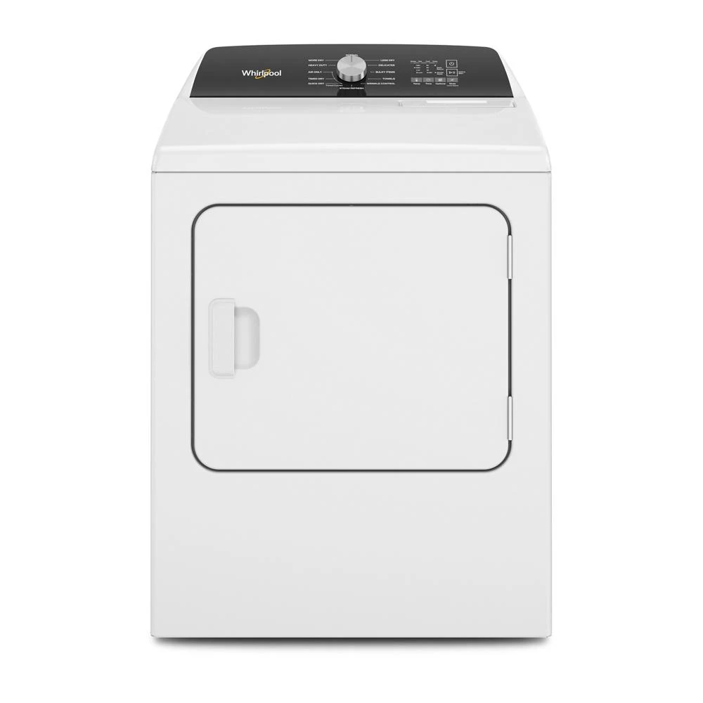 Whirlpool 7. Cu. Ft. Capacity Electric Dryer with Steam in White