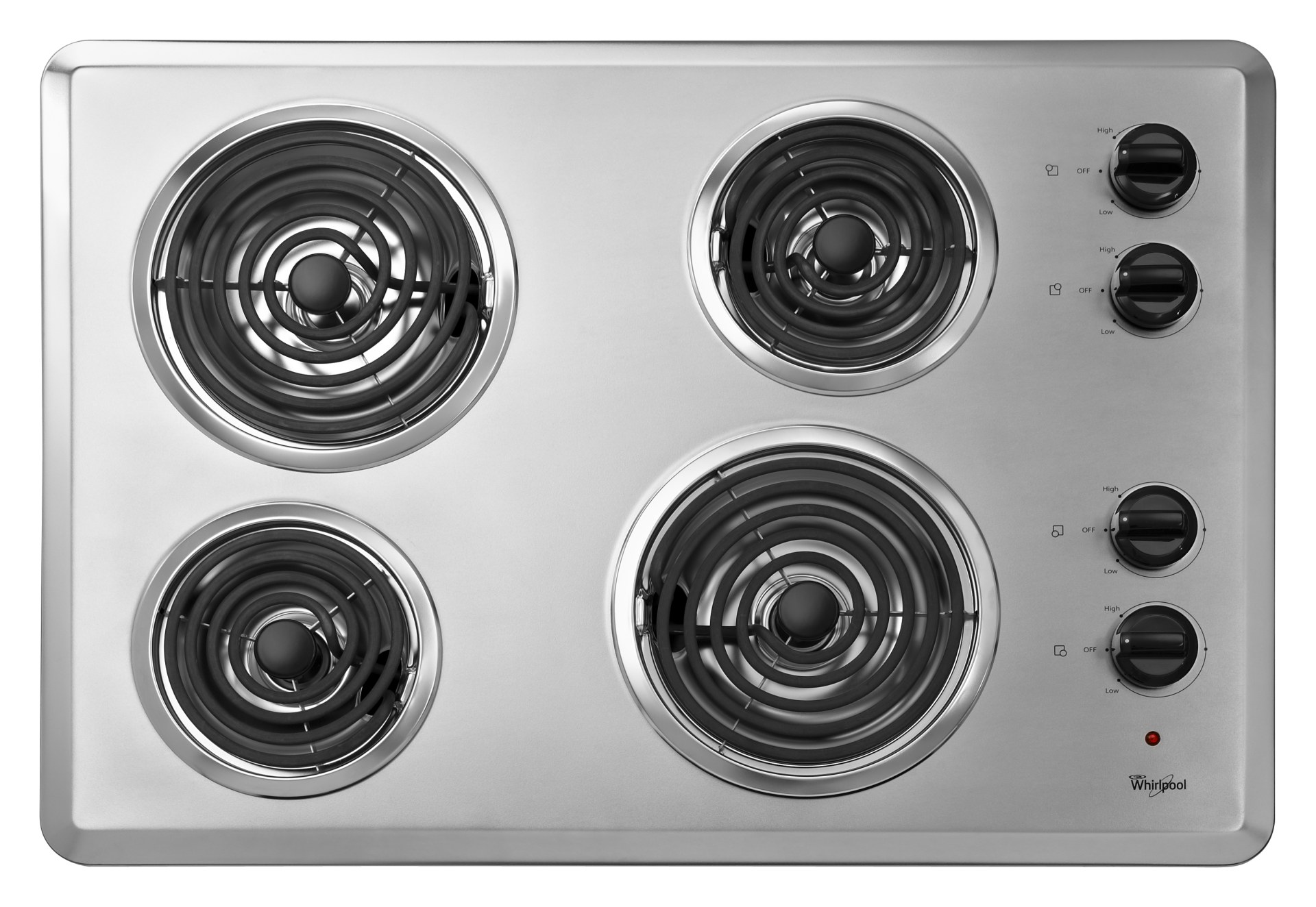 whirlpool stove coil burner