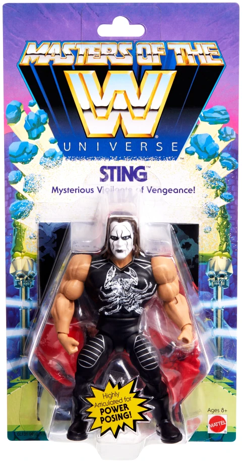 WWE Masters of the WWE Universe Sting Action Figure
