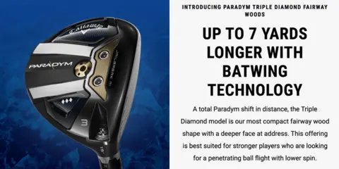 Callaway PARADYM Triple Diamond Fairway Wood | Dick's