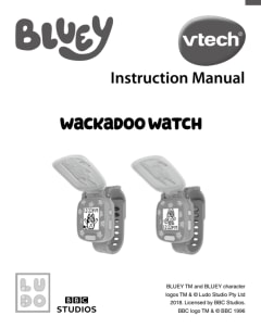 Jeu De Societe 4 Ans VTech Bluey Montre-Jeu Interactive Enfant - Montre à Clapet Avec Jeux Éducatifs Français