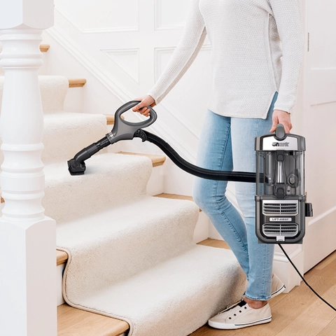 Lift away the pod and attach an accessory to deep-clean furniture, stairs, upholstery, and more