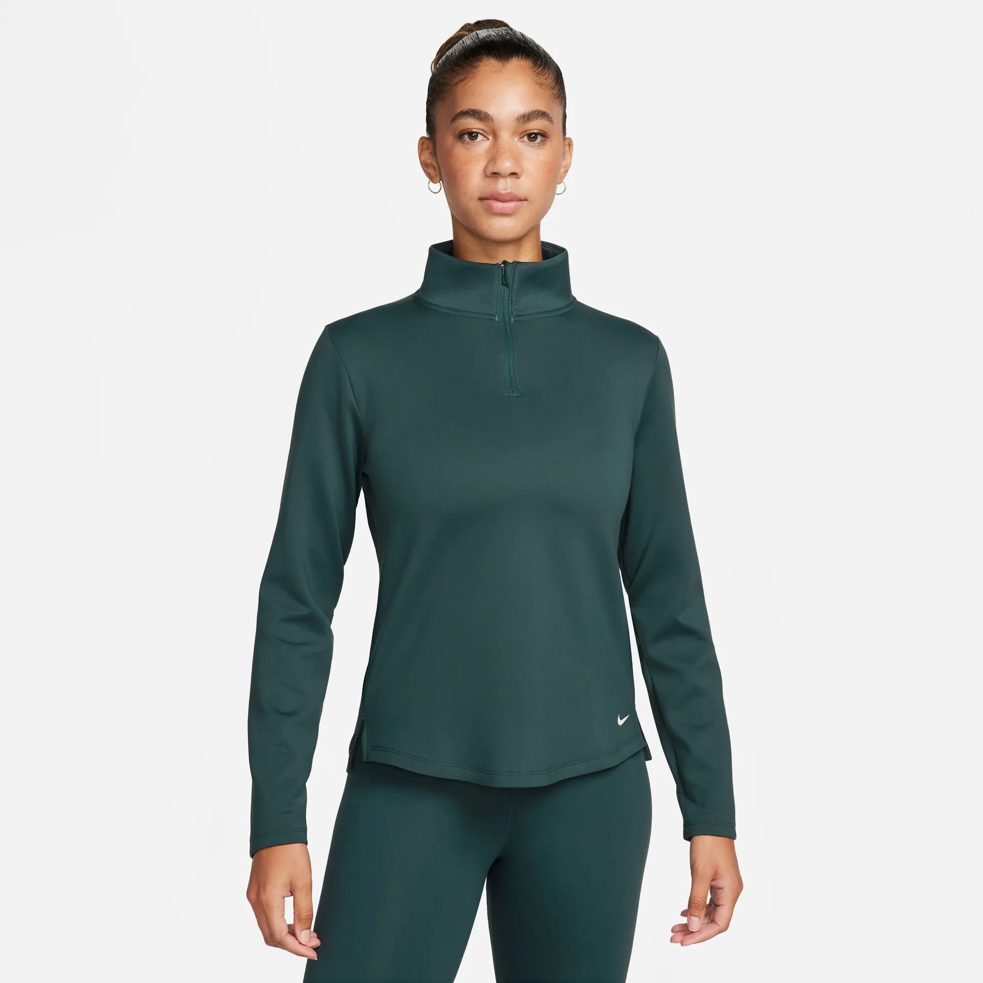 トップス ONE Nike Women's One Therma-FIT Long-Sleeve 1/2-Zip Top | Dick's