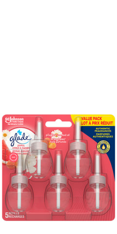 Glade PlugIns Scented Oil Refills, Assorted Scents, 0.67 Fl. Oz