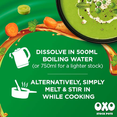 OXO Vegetable Stock Pots 4 x 20g