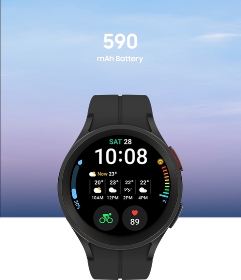Galaxy LTE Pro - Black Watch5 45mm Samsung Titanium