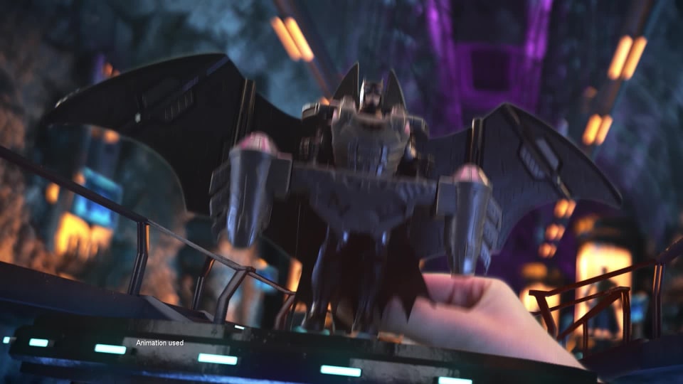 thumbnail video image 2 of DC Comics Batman Batcycle Vehicle with Exclusive Batman and Clayface 4-Inch Action Figures, Kids Toys for Boys, 2 of 9