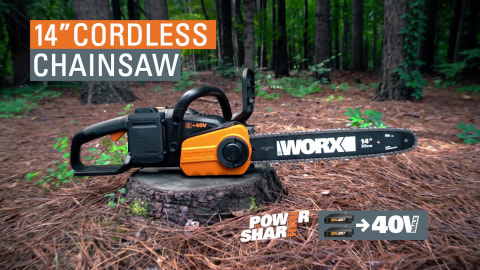 Menards deals battery chainsaw