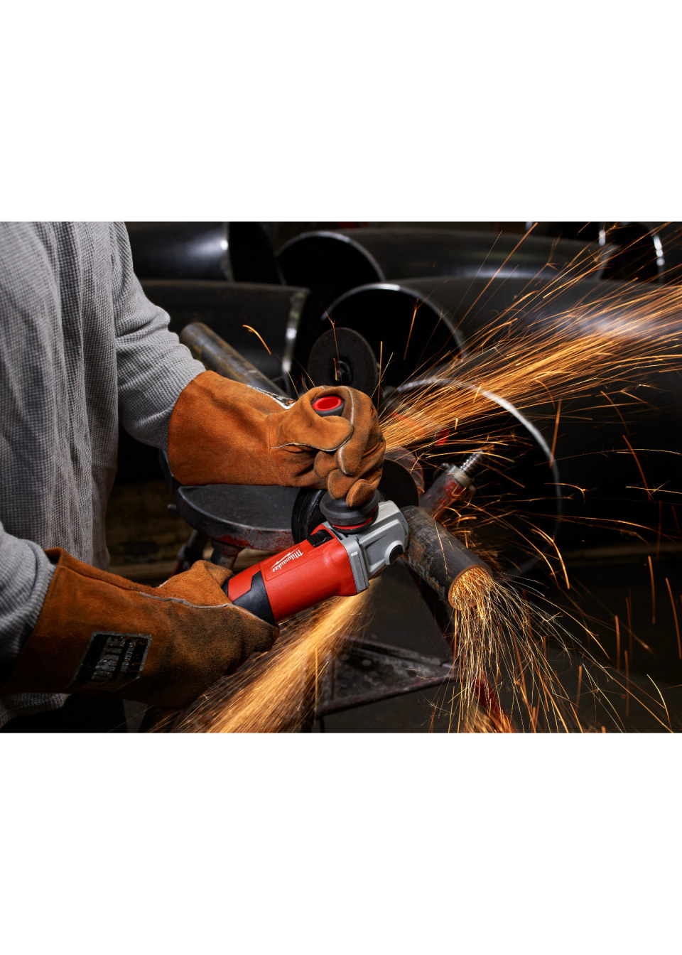 Milwaukee Tool Corded Angle Grinder: 6″ Wheel Dia, 9,000 RPM, 5/8-11  Spindle 87181541 MSC Industrial Supply