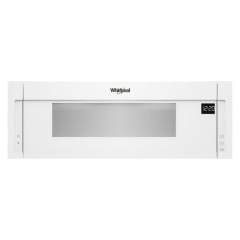 Whirlpool 1.1 Cu. ft. Low Profile Microwave Hood - White WML75011HW