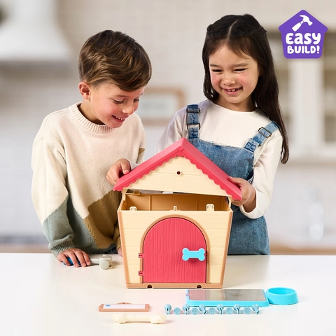 Little Live Pets Interactive Puppy & Kennel Toy Set w/ 25+