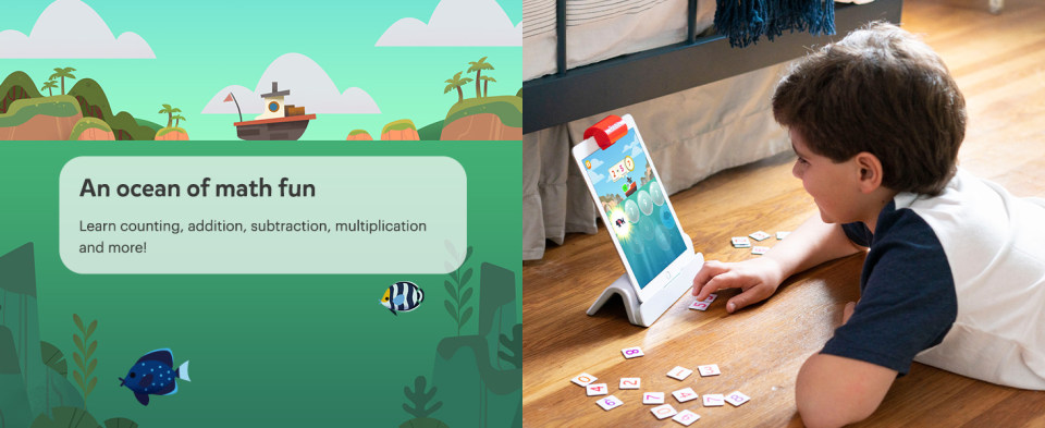 Osmo Genius Kit p/ iPad - 5 jogos educativos - 6-10 anos - Aprendizagem p/  verão - Matemática, ortografia, criatividade e mais - stem em Promoção na  Americanas