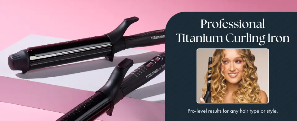 Professional Titanium Curling Iron