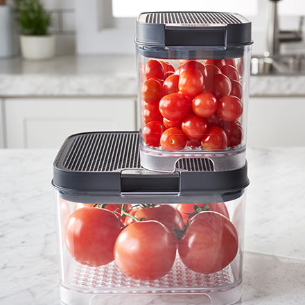 Rubbermaid Fresh Works Produce Saver Food Storage Containers 8